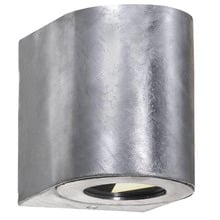 Canto Galvanised Steel Outdoor Up/Down Wall Light